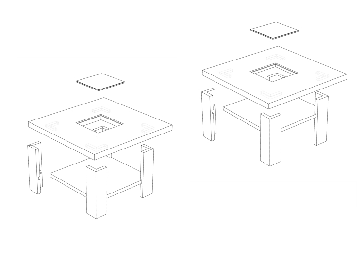 slot togehter assembly illustration