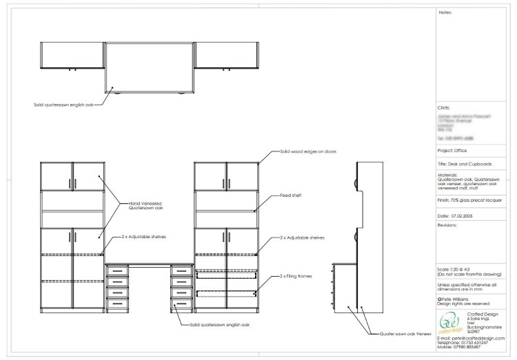 Design development - technical elevations